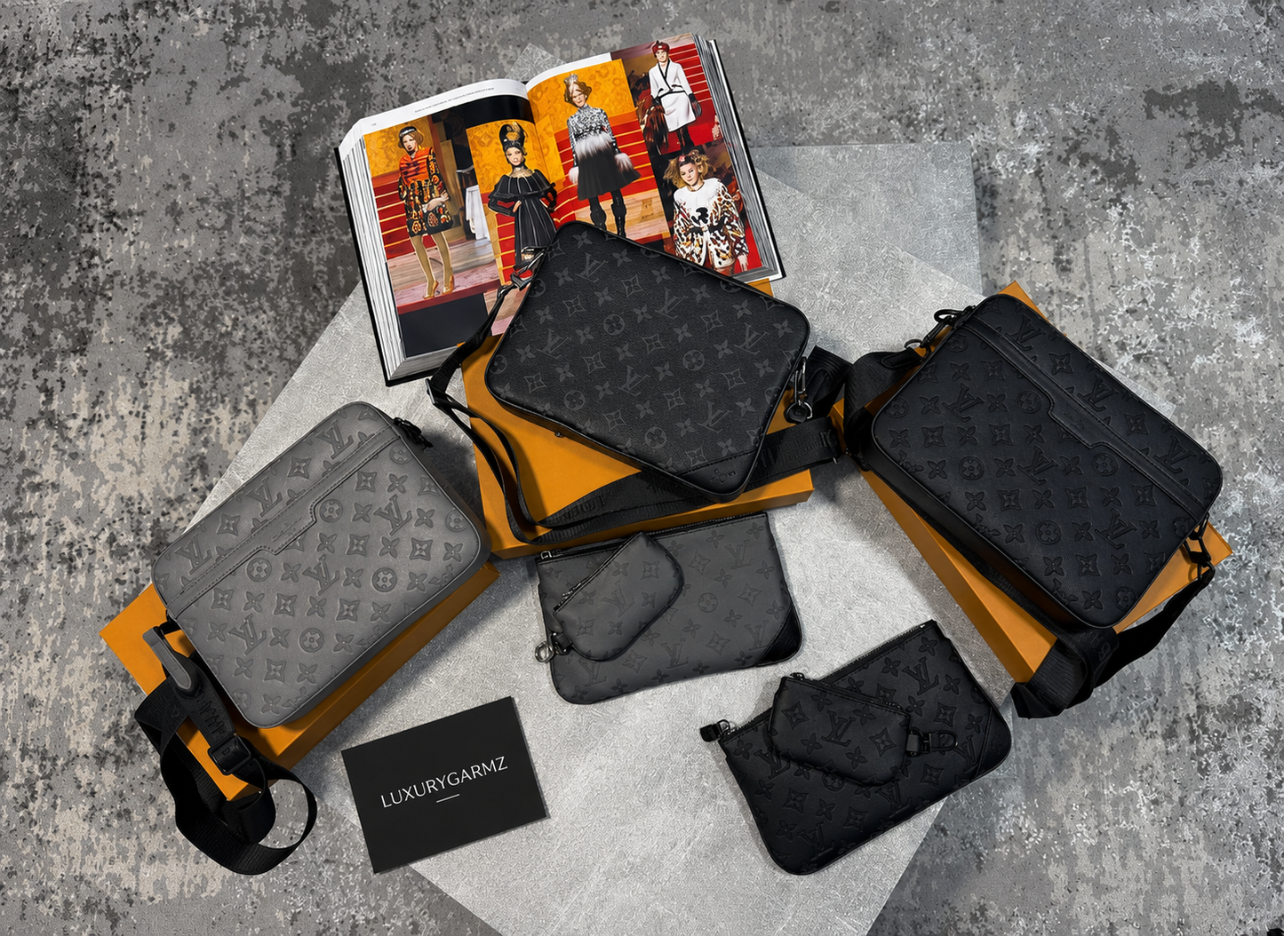 LV TRIO MESSENGER BAGS