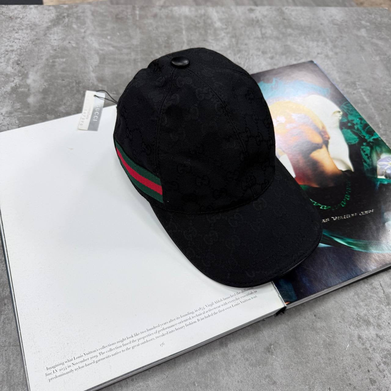 GUCCI CAP BLACK