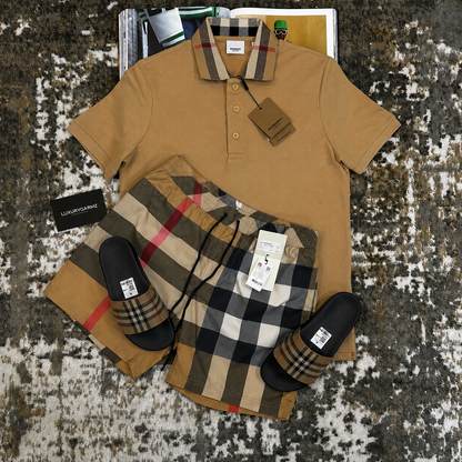 BRBRRY SET SHORTS & POLO