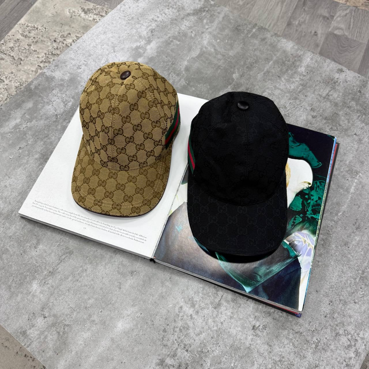 GUCCI CAP BLACK