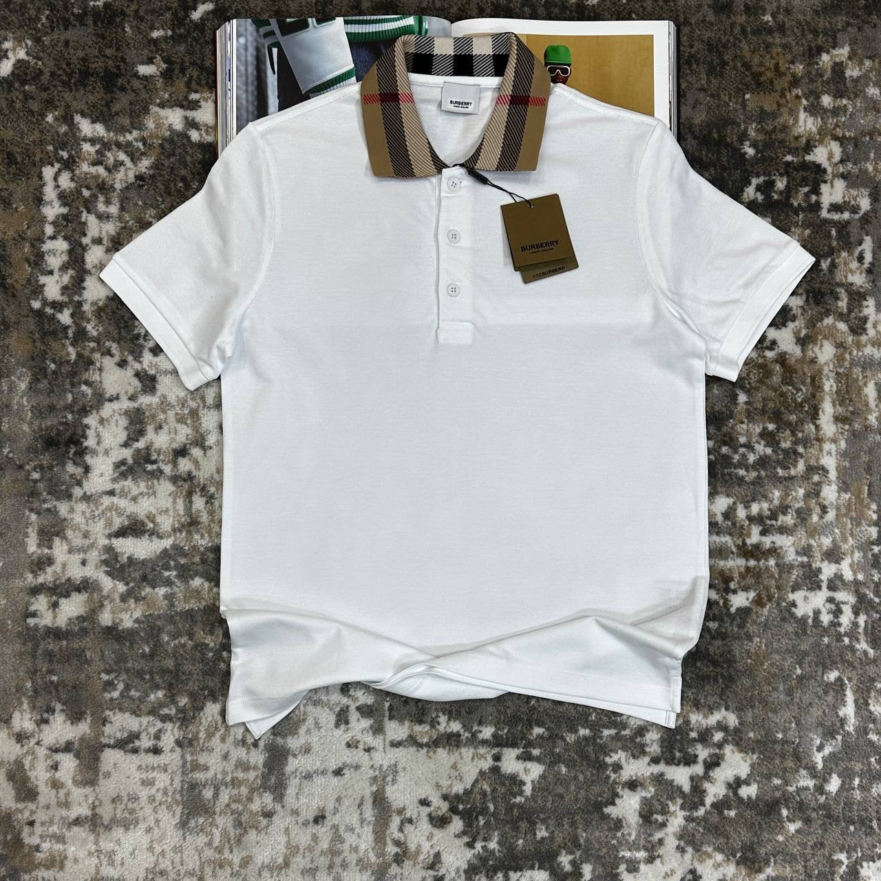 BURBERRY SET SHORTS & POLO