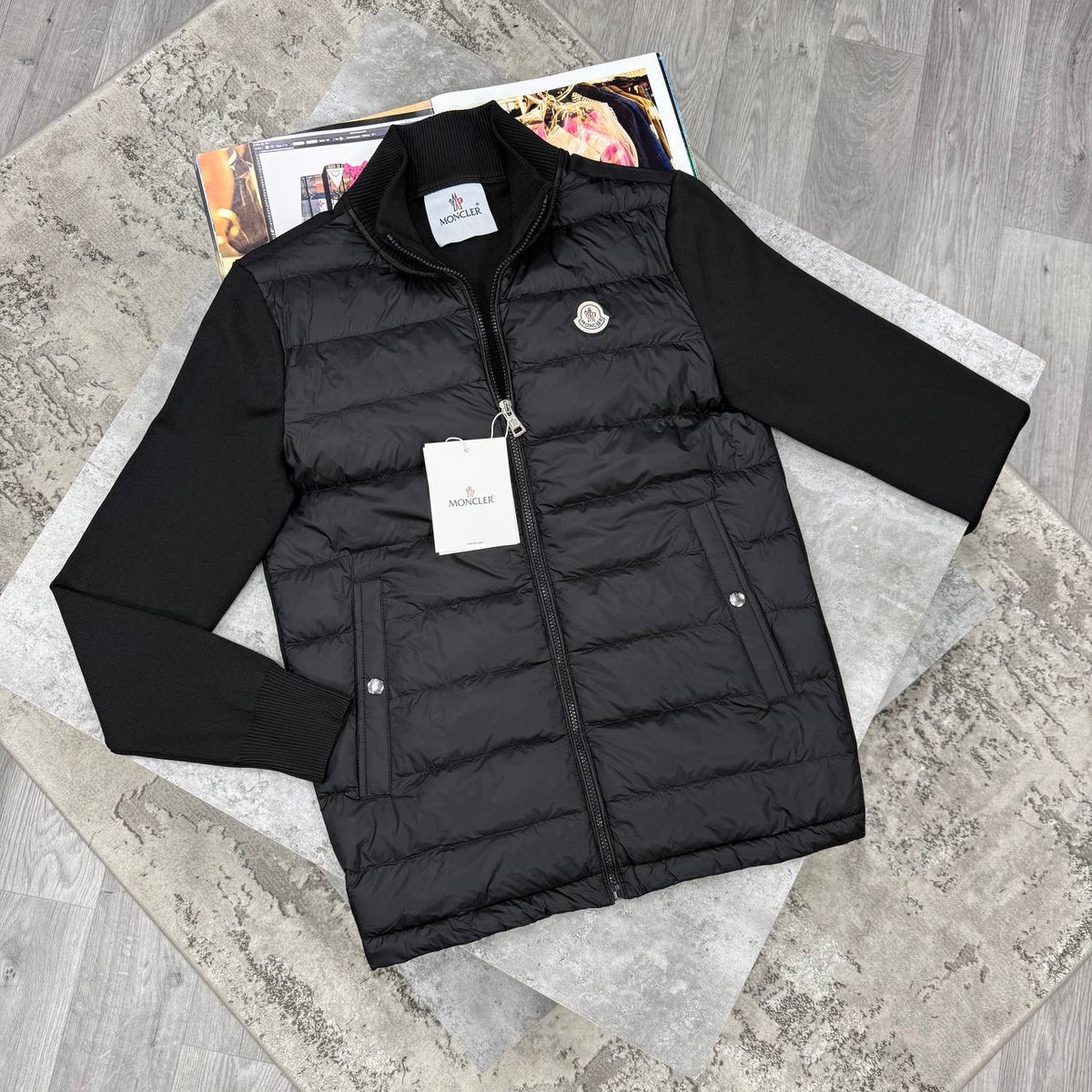 HYBRID ZIP UP JACKET