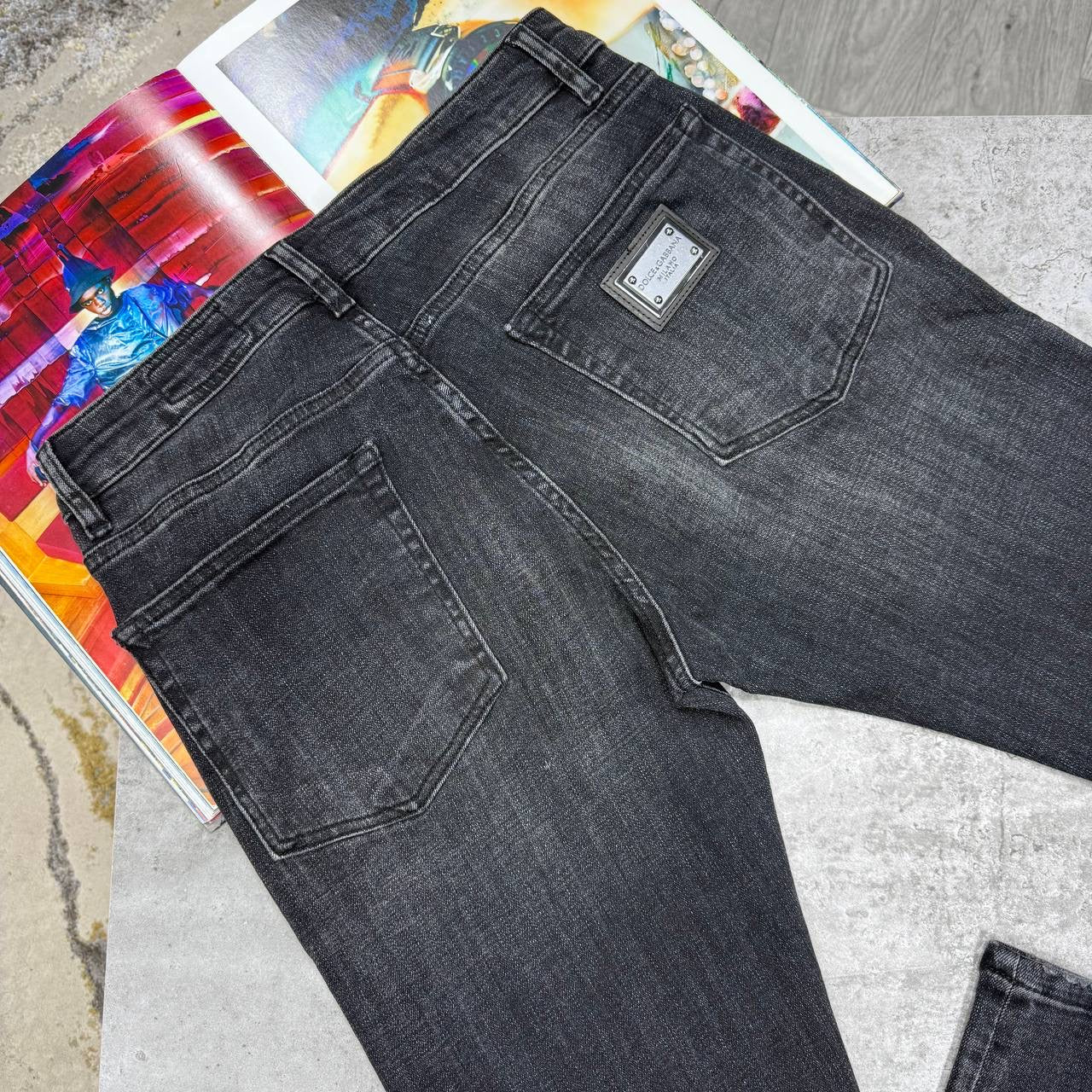 D&G JEANS BLACK