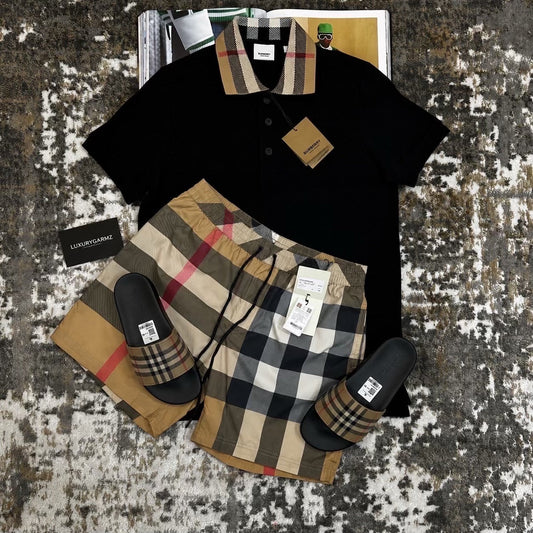 BRBRRY SET SHORTS & POLO
