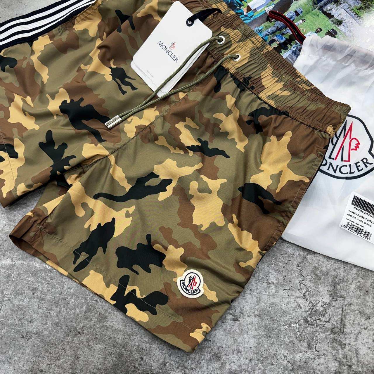 MNCLR SHORTS CAMO